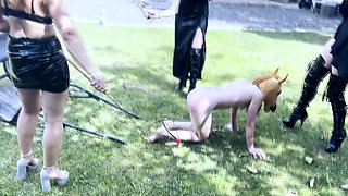 Mistress Zeida Dracula FemdomCastle - Slapping The Pussy Of