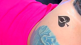 My First Anal Training with the Newest Monster Dildo - Banner Xxl