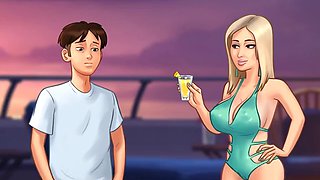 Summertime Saga V0.20.5 - Pt.249 - Swimming Nacked in the Sea