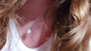 Beautiful wife masturbating show with webcam with toys