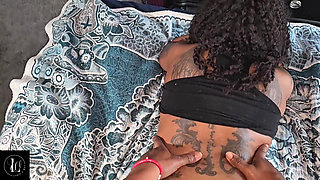 POV BBC Ebony Couple Fuck and Smoke Session