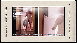Mature real hairy very gifted naked neighbor with huge erection taking out the trash in an apartment block and you can find out!