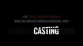 Big Tits Ebony Bikini Babe Gets Rough Hardcore Fuck in Homemade Casting