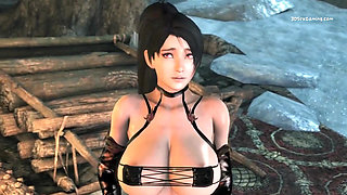 Could that fat dick really enter Momiji's tight pussy - 3D XXX Gameplay