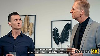 Daddy4k. hot and clever blonde daruma rai sucks aged rich man's knob to win