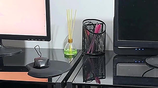 In Exchange for Not Paying My Big Ass Latina Secretary Overtime, I Seduce Her to the Point of Putting My Huge Cock in Her.