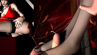 3D Big Boobs Sexy Cosplay Bride Naked Her Perfect Ass Got Fucked so Hard