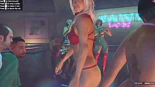Naked mods in GTA V strip club for some wild NSFW gameplay