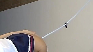 Jap College Girl Swallow Milk From Her Ass