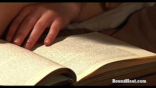 Bent Over Lesbian Slave Takes Big Strapon Deep In Pussy Till Orgasm