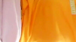 A sexy Asian flight attendant fucks on her layover