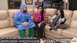 Pothead Alix Avery experiences her second wave of mandatory vibrator orgasms in POV