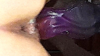 Creamy fun with new toy