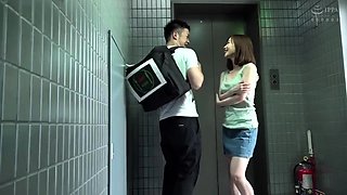 Knocked up asian babes blowjob and hardcore fun close up