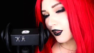 ASMR KittyKlaw lewd Demon Ear Licking Patreon Video
