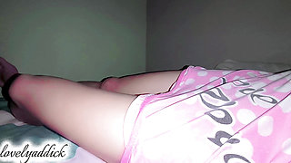 Asian student stepsister with panty.
