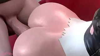 YoRHa 2B Ass Queen JOI Nier Automata Booty Focus 3D Anal SFM Anime Butt