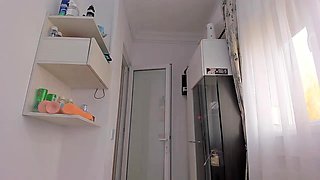 Piss fetish WAM gal solo toys