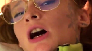 Closeup Anal Sex and Gaping for a Petite Slut