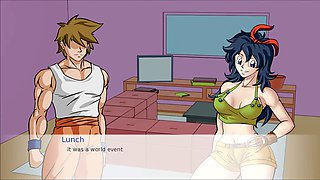 Dragon woman Shutulu gets naughty on Kame Island with love from Loveskysan69