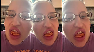 Asmr Chew Sound Effect with Slow Motion