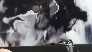 Latex Dominatrix fisting session