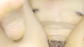 Duct-taped Pink Foxx Wiggling and Dripping