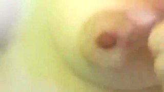 Nipple Play, Masturbation, Nipple Orgasm by Watching Porn