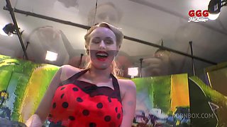 Ggg - Big Booty Cum Slut Vs Slim Latina Naughty Slut