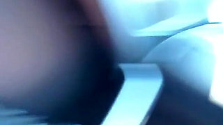 Horny Latina Cant Wait & Gives Him Roadhead Till He Cums