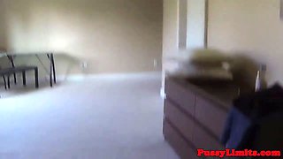 Ebony slut dominated roughly by maledom