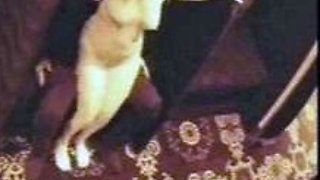 Strippers dance in the semi private room