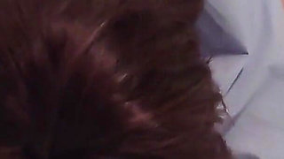 My Pussy Was Tingling, so I Got on Top and Put My Dick in Myself. Creampie While Wearing a Schoolgirl Uniform. Amateur.