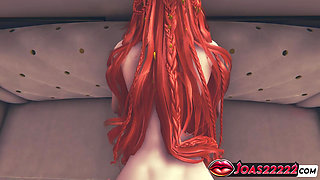Fuck Big Tits Red Head Ariella In Doggy Style - Sexy Anime Girl Gets Hard POV Sex Porn With Deep Cock Action