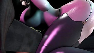 3D Huge Boobs Slut Cheating with BBC