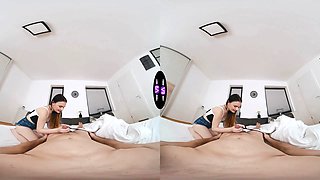 Sweet vivien doll wakes him up with a steamy morning dick sucking - tmwvrnet