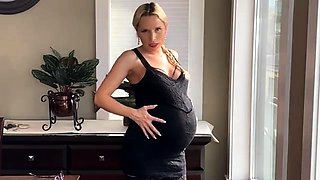 Grace Squirts - Your Pregnant Boss Jerks You Off