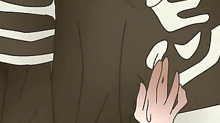 Kakushi Froze on the Mountains and Decided to Warm up by Fucking! Hentai - Demon Slayer 2D Anime Cartoon