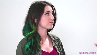 Cougar discovers her nanny is a lesbian - Cherie Deville and Serena Blair