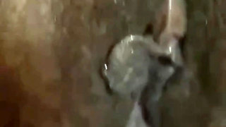 Slapping Fingering Rubbing My Fat Black Wet Pussy