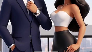 Intern Fucked & Ravaged by Perverted Boss on Business Trip