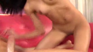 Rosemary Radeva In Skinny Asian Maid Stuffed With Big White Cock