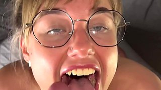 He always gets a blowjob before and after work
