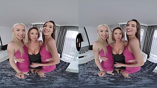 Barbie Brill, Karina King VR Porn: Ladies On Fire - VirtualTaboo