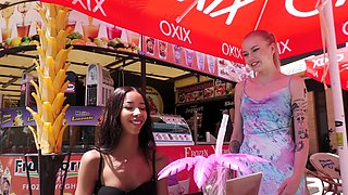 Amateur blonde teen casi james outdoor hardcore pounding