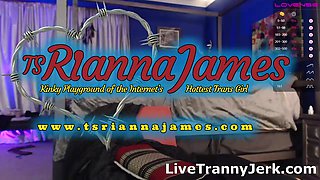 tsriannajames live penis video