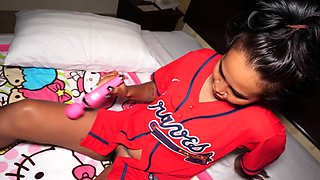 Big ass Thai MILF masturbation and fuck