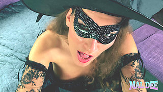 Witch Gives Blowjob From the First Person
