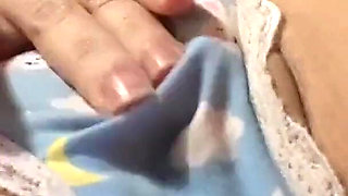 Rubbing My Pussy in Panties for Stepdaddy