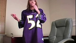 Teen Blonde Panty Play